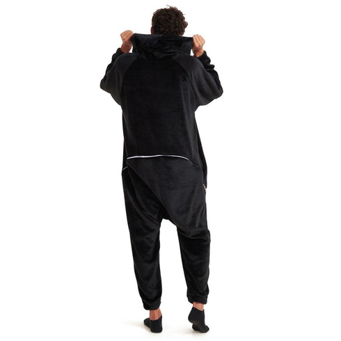 Snuggs Blanket Onesie Black